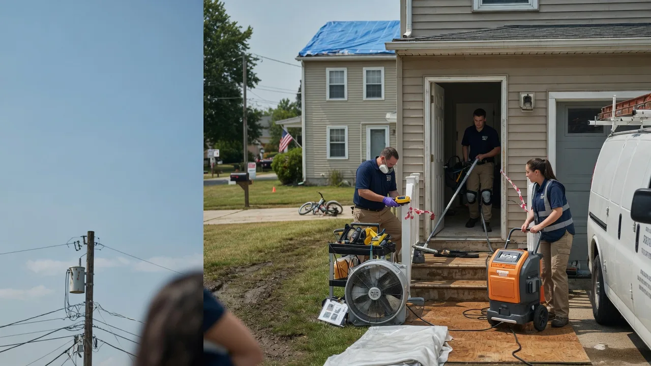 Water Damage Repair in West Bend, WI near me